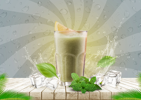 Minty-Pear-Lemonade-Cooler