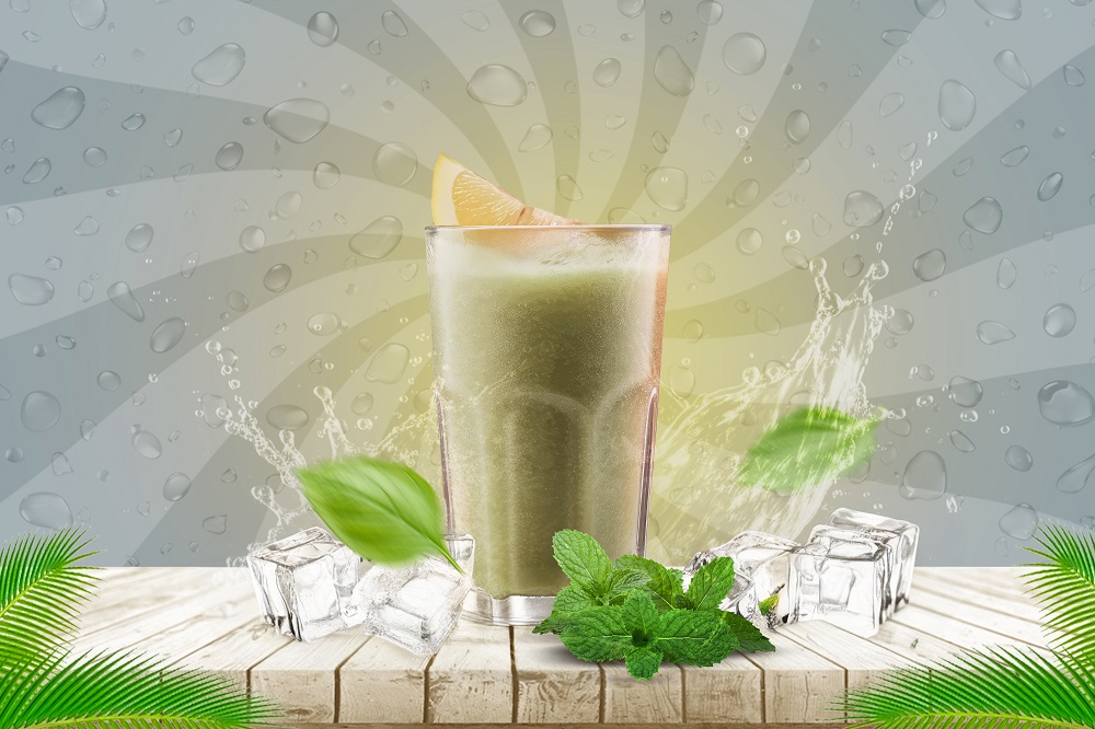 Minty-Pear-Lemonade-Cooler